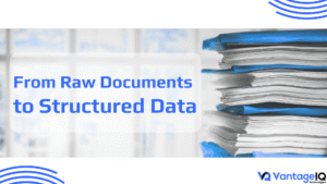 AI-powered data extraction in health insurance claims transforming raw documents into structured data for faster processing
