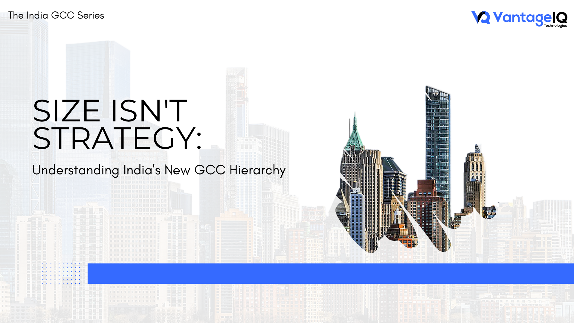 Illustration representing India's modern Global Capability Centre (GCC) ecosystem, highlighting the shift from headcount-based growth to strategic business value and innovation.