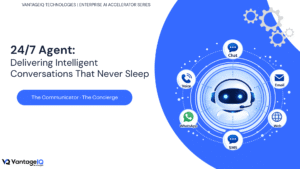 Enterprise AI Intelligence Layer architecture showing modular AI accelerators for scalable enterprise AI deployment.